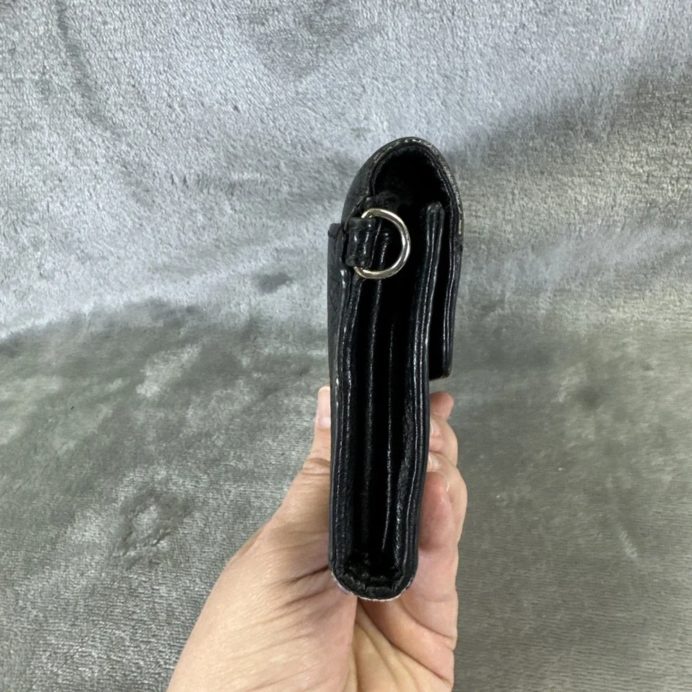VTG Juicy Couture Wallet Black Leather